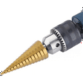 thumbnail image 6 of 3-13mm HSS Straight Groove Step Drill Bit, 6 of 7