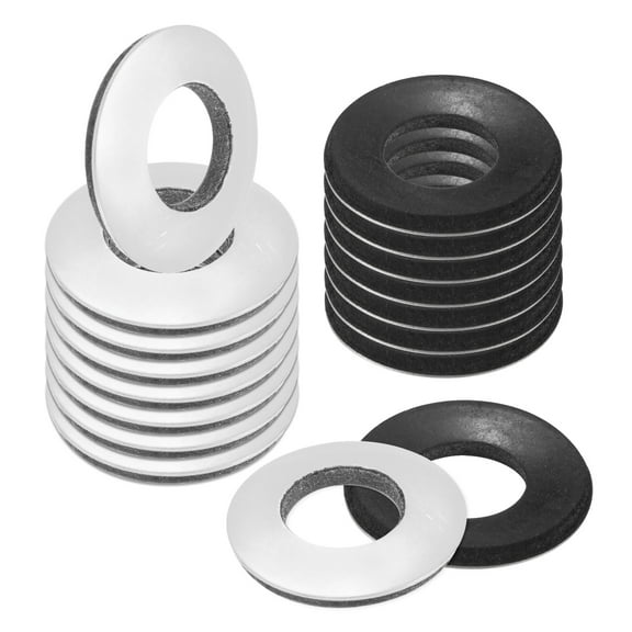 Uxcell 20-Pack Bonded Sealing Rubber Washers, 1/2"x1" OD Neoprene Washer Gasket