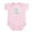 Petal Pink, variant on CafePress - Baby Surfer Checklist Bodysuit - Baby Light Bodysuit, Size Newborn - 24 Months