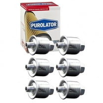 6 pc Purolator F10035 Fuel Filters for 043-0895 222-4660 25055117 306 3081 33081 33081MP 5081 509 83200022 86081 95081 ALG-795 BF920 BG35 CG3596 CNG-3596 E0TZ-9155-A E0ZZ-9155-B E1EE-9155-FA