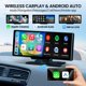 thumbnail image 5 of TECXERLLON Pantalla Carplay inalámbrica de 10,26 pulgadas para coche con cámara de salpicadero 4K y cámara de respaldo 1080P, receptores de audio portátiles para coche con Carplay y Android Auto, nave, 5 of 5