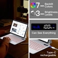 thumbnail image 4 of Funda de teclado JUQITECH para Samsung Tab S10 Lite S10 FE 10.9", 4 of 9