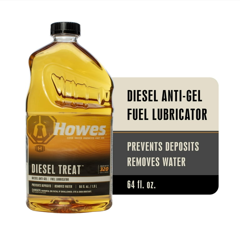 Howes Lubricator Diesel Treat 64 oz Fuel Additive Prevents Gelling Cleans  Injectors - Walmart.com