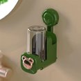 thumbnail image 3 of Space-Saving Suction Cup Toothbrush Organizer - Integrated Bathroom Wall Storage, 3 of 7