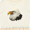 thumbnail image 4 of Inktastic Bald Eagle Girls Toddler Dress, 4 of 5