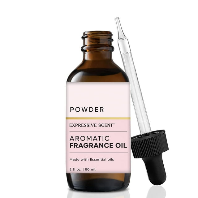 Aceite Esencial De Fragancia Para El Hogar Perfumado De 2 Oz De Expressive Scent (Talco Para Bebé)