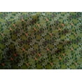 thumbnail image 4 of oneOone Cotton Silk Fabric Leaves & Floral Block Print Fabric By The Yard 42 Inch Wide, 4 of 4