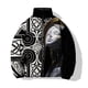 thumbnail image 2 of Abrigos para hombre con estampado de esculturas de arte personalizadas y de moda Ropa para hombre moderna y versátil Abrigo cómodo y cálido, 2 of 5
