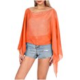 thumbnail image 4 of HOMBOM Bathing Suit Cover Up for Women Swimsuit Cover Ups Breathable Ladies Cover Ups Top, 4 of 6