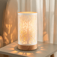 thumbnail image 6 of Table Lamps for Bedroom, 3-Way Dimmable Touch Control Bedside Lamp, Nightstand Lamp with Metal Branch Shade for Office, Living Room, Reading(E26 Light Bulb Included), 6 of 7
