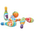 thumbnail image 2 of Kids Bowling Set, Social Skill Development Hand Eye Coordination Improvement Kid Bowling Pins And Balls Repeatable  For Indoor, 2 of 8
