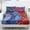 American Flag, variant on POLERO Retro Plaid Style Sheets Set Breathable Cooling Bed Sheet for Queen Bed Soft Breathable Bedding Cover All Season,Comfort Bed Cover for Kids Adult,3 Piece Fitted Sheets Set,Twin
