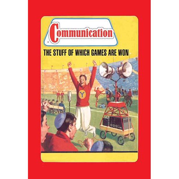 Communication- Fine Art Canvas Print (20" x 30")