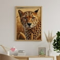 thumbnail image 6 of Diamond Art Kit for Adults, Cheetah Portrait Golden Field Diamond Painting for Adults Beginners, 5D DIY Diamond Art Painting Kits, Colorful Diamond Painting Craft for Home Decor 12x16, 6 of 7