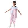 thumbnail image 1 of Toddler Girls Rompers Summer Water Proof Fishing Waders Solid Sleeveless Jumpsuits With Boots Pink Infant Boy Clothes, 1 of 7