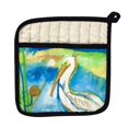 thumbnail image 1 of Betsy Drake PT138 Porte-pot Pélican Blanc, 1 of 1