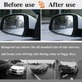 thumbnail image 4 of 8 Pcs Car Rearview Mirror Rain Cover Film - Fog Mirror Protective Film, Waterproof Mirror Film Anti Fog Nano Glaze Auto Film For Car Rearview Mirror Side Window, 4 of 7