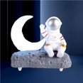 thumbnail image 2 of Luz De Luna Astronauta Luminoso Altavoces Bluetooth Altavoz Portátil Bluetooth Sonido De Alta Definición Estéreo Emparejamiento Altavoz Soporte Aux Tf Radio Fm Para Fiesta En Casa Al Aire Libre Minnieouse EL013803-02, 2 of 5