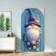 thumbnail image 4 of YWIYIUD 1PC Happy Easter Door Cover Easter Decorations, 71x35 Inch Easter Rabbit Eggs Door Banner Welcome Easter Banner Spring Theme Rabbit Door for Front Door Wall Indoor Outdoor Home Decor, 4 of 7