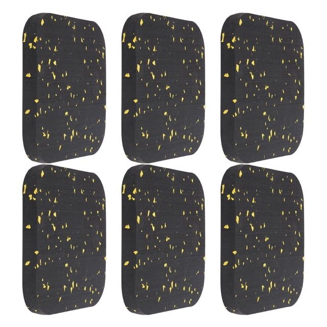 Tbest Tapis de Sol en Caoutchouc, Tapis de Course Antidérapant pour Exercice