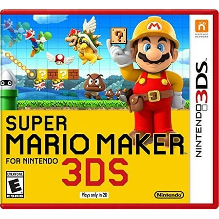 Super Mario Maker, Nintendo, Nintendo 3DS, (Best Turn Based Rpg 3ds)