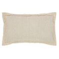 thumbnail image 1 of Jullian Cotton Pillow Sham, Ivory - King Size, 1 of 1