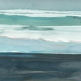 thumbnail image 2 of Delamater, Rob 15x15 White Modern Wood Framed Museum Art Print Titled - Teal Sea I, 2 of 4