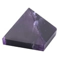 thumbnail image 3 of Pirámide de amatista,Pirámide de cristal púrpura natural con buena fortuna,pisapapeles de cristal,artesanía de la pirámide del antiguo Egipto para decoración/colección,regalo para familia/amigo amatis Higoodz Artesanía, 3 of 6
