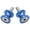 Blue, variant on Silver Mini Swingarm Spools Sliders 8mm Bolt Honda Suzuki KTM BMW Ducati Triumph