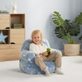 thumbnail image 2 of Lounge & Co Dino Glow in the Dark Foam Filled Chair, Kids, 2 of 5