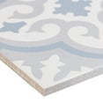thumbnail image 2 of Bliss Revival Blue 8-in. Encaustic Spanish/Moroccan Patterned Glazed Porcelain Wall & Floor Tile, 2 of 8