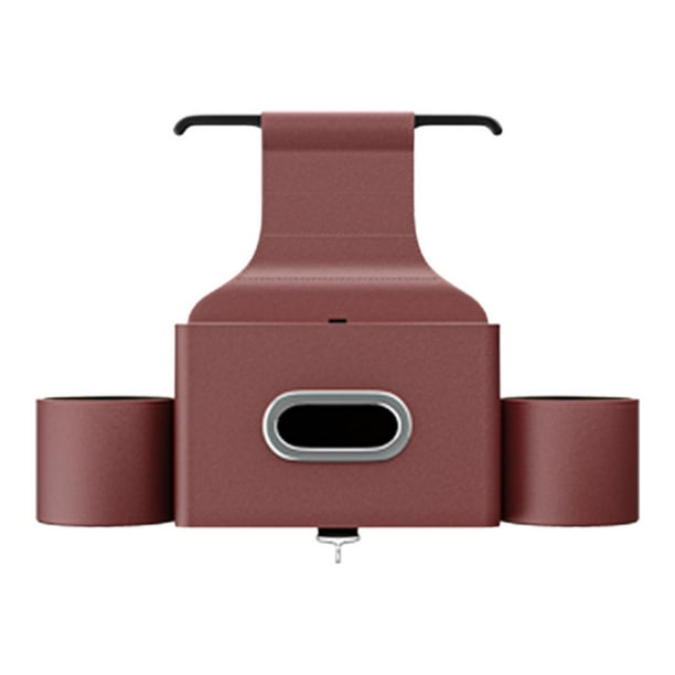 Caja de almacenamiento genérica para asiento trasero Organizador para asiento trasero de automóvil para camión Rojo