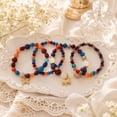 thumbnail image 4 of Heshpaws 4 PCS Bohemian Stretch Anchor Bracelets Elephant Butterfly Retro Bracelets，Jewelry Gift for Women, 4 of 5