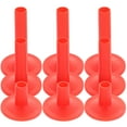 thumbnail image 4 of Amosfun 9Pcs Red Plastic Cymbal Sleeves Compatible with Most Drum Kits and Stands, 4 of 6