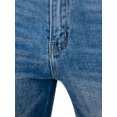 thumbnail image 5 of Y2k Flare Jeans Vita Alta Distressed Denim Pant Slim Elastico Campana Fondo Jean Baggy Pantaloni Streetwear, 5 of 6