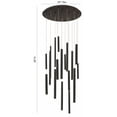 thumbnail image 2 of 31445-016 Eurofase Lighting Santana Chandelier 18 Light-Black Finish, 2 of 3