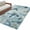 Blue Red Green, variant on Coastal Octopus Area Rugs 5'x7', Washable Small Throw Rugs for Laundry Room Playroom, Farmhouse Eucalyptus Leaf Marine Lifes Indoor Outdoor Rug Non-Slip Low Pile Carpet Runner Reversible Floor Mats