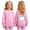 Pink, variant on Leey-World Kids Halloween Sweatshirt Ghost Cute Crewneck Kids Tops Girls Halloween Shirt Long Sleeve Festival Pullover Sweatshirt