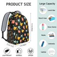 thumbnail image 6 of Music Bulldog Backpack for School,Cute School Bag,Schoolbag with Adjustable Shoulder Straps & Padded Back,15.3"x11"x6.7", 6 of 6