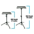 thumbnail image 4 of Plixio Support de Projecteur d'Ordinateur Portable Réglable - Support de Trépied Portable, Plateau et Support pour Mixeur DJ (27 Pouces à 48 Pouces), 4 of 4