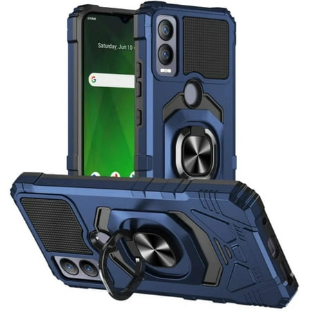 Cricket Magic 5G (2023) Rome Tech Armor Case - Blue