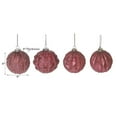 thumbnail image 2 of Glass Acorn Ornament Rose - Set of 12, 2 of 3