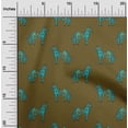 thumbnail image 1 of oneOone Polyester Lycra Fabric Horse Block Decor Fabric Printed BTY 56 Inch Wide, 1 of 4