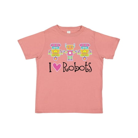 

Inktastic Robot Lover Robotics Gift Toddler Toddler Girl T-Shirt