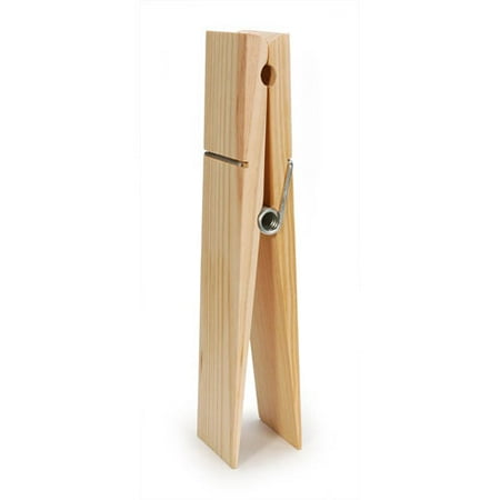 clothespin spring natural jumbo 12 inches walmart com