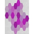 thumbnail image 1 of Ahgly Company Indoor Rectangle Patterned Pink Novelty Area Rugs, 7' x 10', 1 of 6