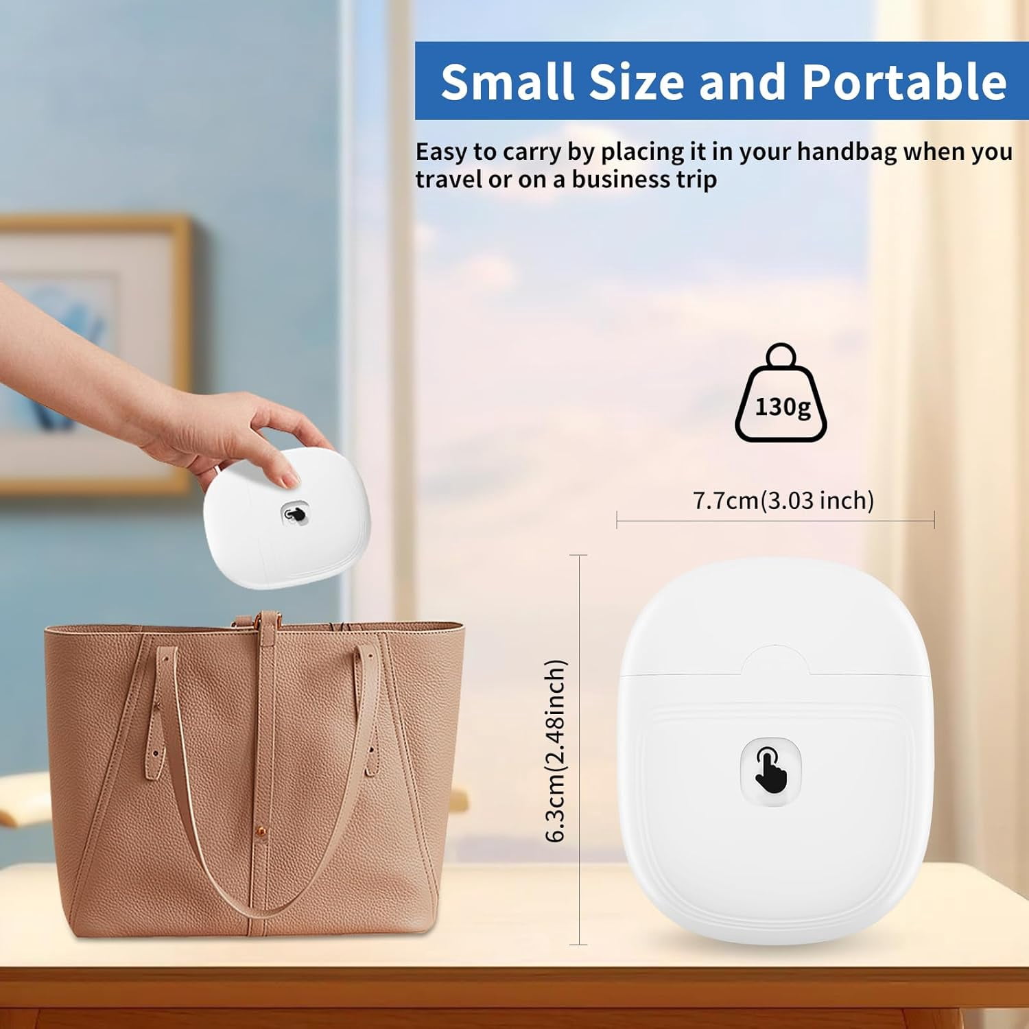 Rechargeable Electric Nail Cutter – 2-Speed with LED Light, Safe for Adults, Seniors, Baby & Kids, for Fingers & Toenails