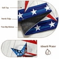 thumbnail image 2 of 4th of July Area Rug 4x6 Washable Rug Non Slip Independence Day Star American Flag Vintage Large Area Rug Indoor Floor Carpet for Entryway Bedroom Kitchen Living Room Home Office Dining Room Nursery, 2 of 8