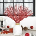 thumbnail image 3 of 10Pcs Christmas Tree Picks Eco-friendly Vibrant Color Widely Used Artificial Tree Filler Sticks Berry Branches Stems, 3 of 10
