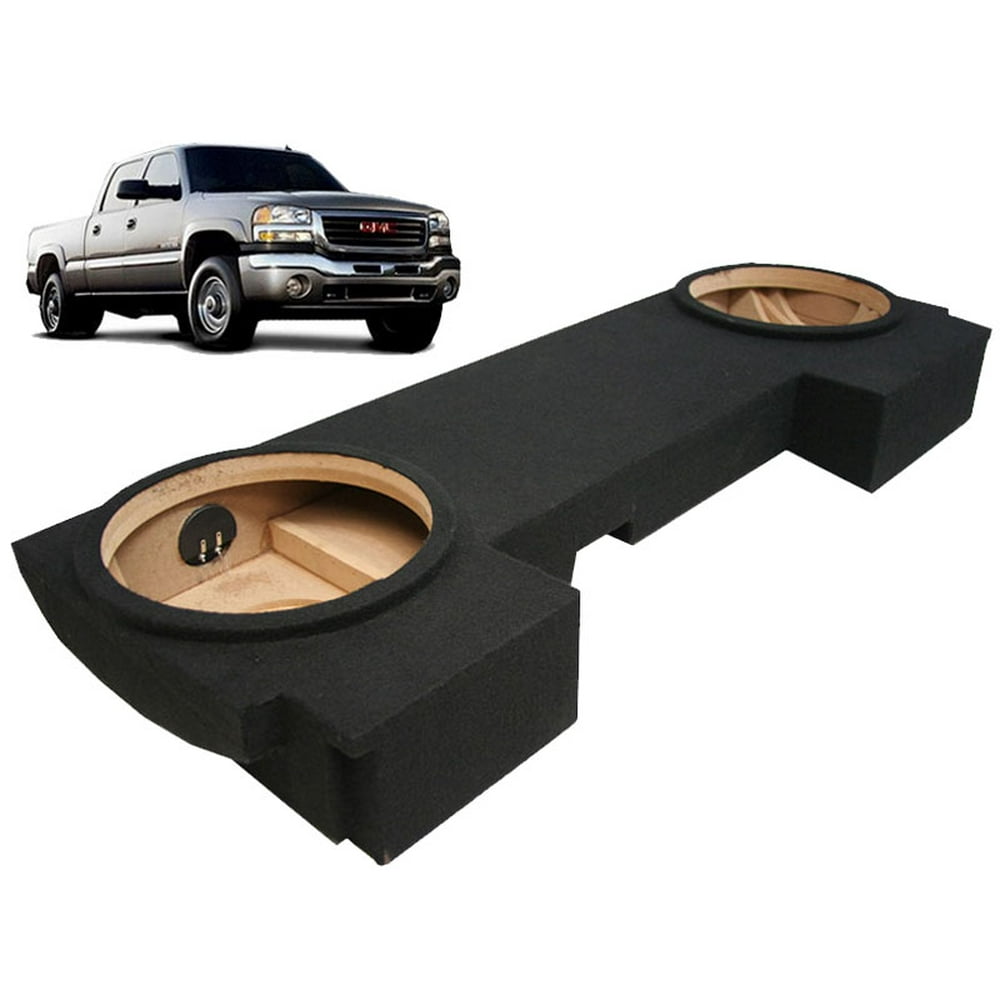 20012007 Gmc Sierra 1500Hd Crew Cab Truck Dual 10" Subwoofer Enclosure Sub Box